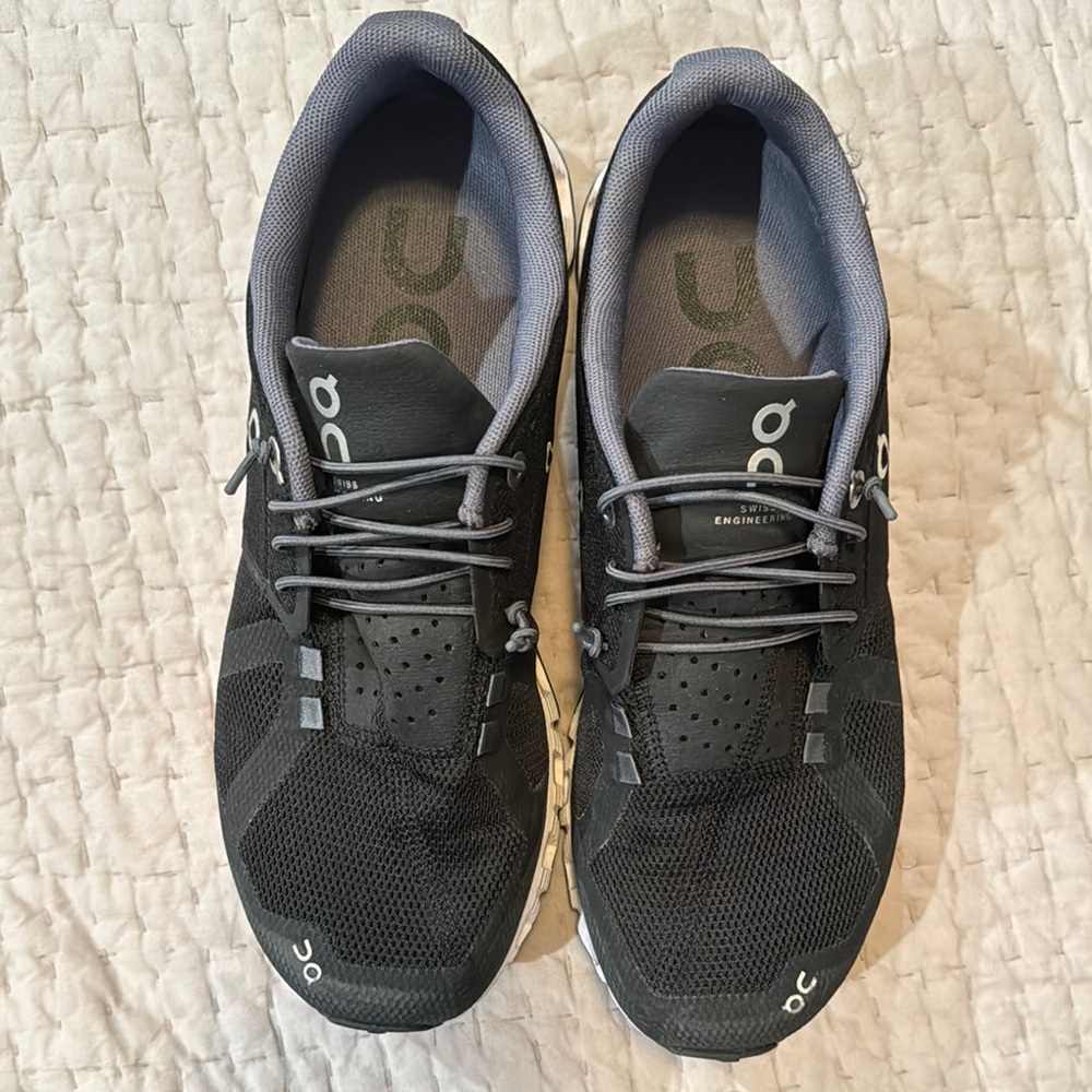 On Running Women’s Black Athletic Shoes - Size 8